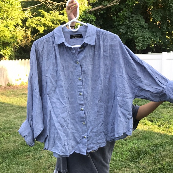 Urban Outfitters blue button down - Picture 1 of 2